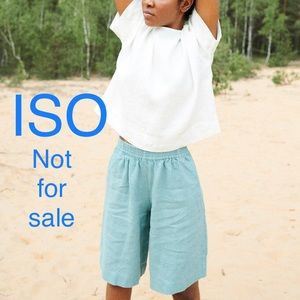 ISO (not selling) Linenfox hike short XS or S